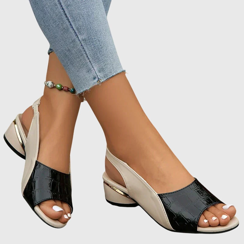 Whitney™ | Elegant Leather Sandals